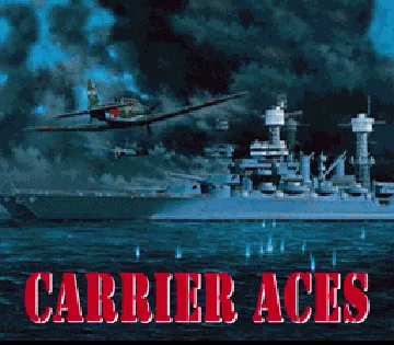 Carrier Aces (USA) screen shot title